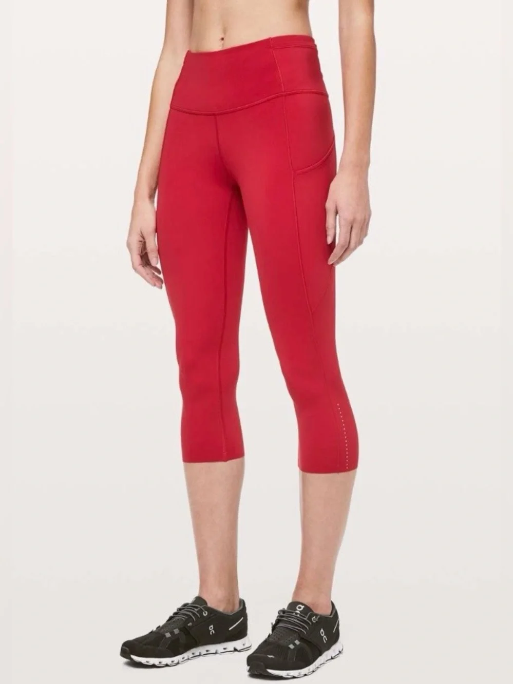 Lululemon Fast & Free Crop II *Nulux 19